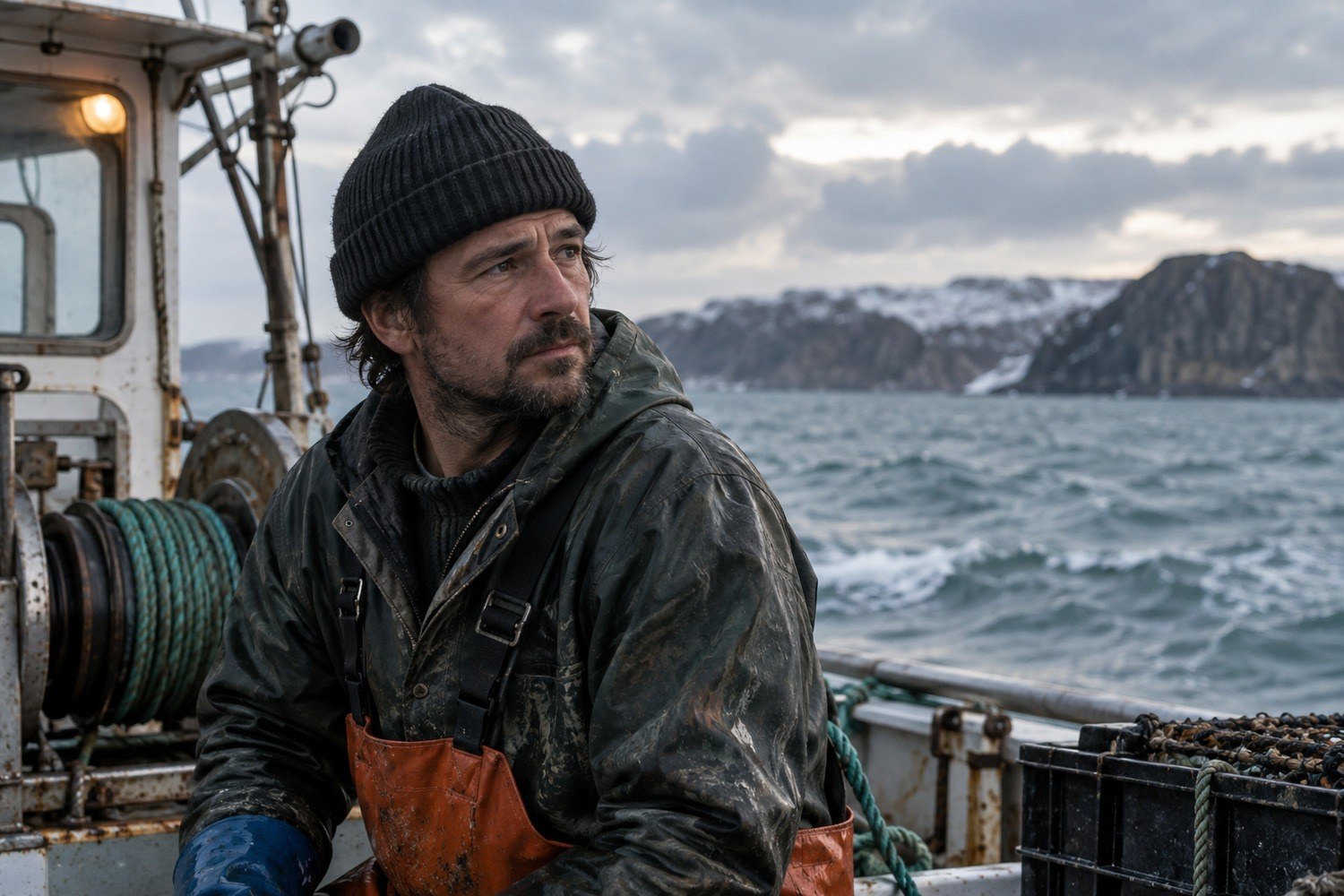 Below, chi è Josh Hartnett: nella serie Netflix interpreta il pescatore Calvin Penney