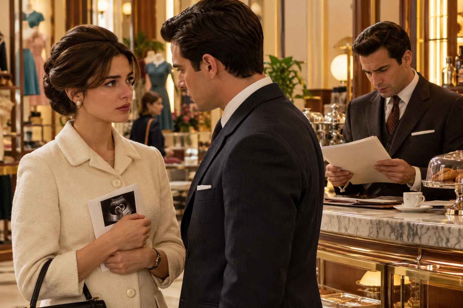 Il Paradiso delle Signore, anticipazioni 26-30 ottobre: Marta confessa di essere incinta, Marcello vuole vendere la Caffetteria